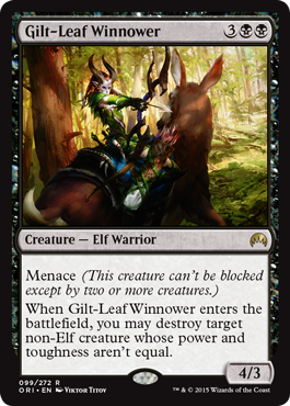 Gilt-Leaf Winnower (Magic Origins) Near Mint