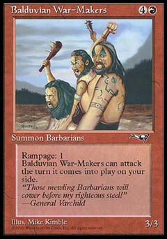 Balduvian War Makers  1|10|0|0.00