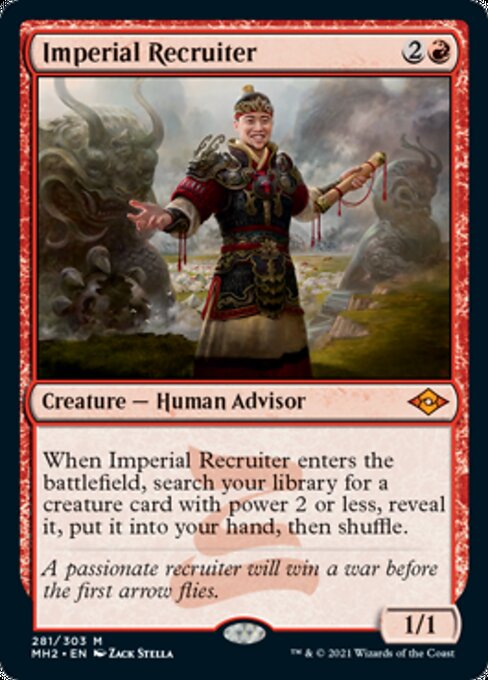 Imperial Recruiter (Modern Horizons 2) Near Mint Foil