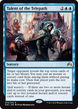 Talent of the Telepath (Magic Origins) Medium Play