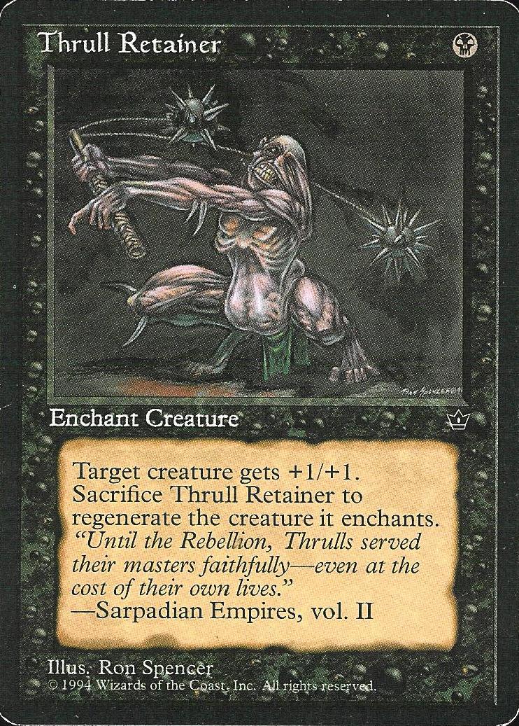 Thrull Retainer (Fallen Empires) Medium Play