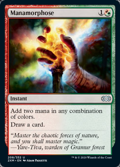 Manamorphose (Double Masters) Medium Play Foil
