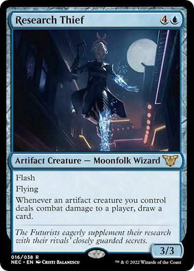 Research Thief (Commander: Kamigawa: Neon Dynasty) Near Mint
