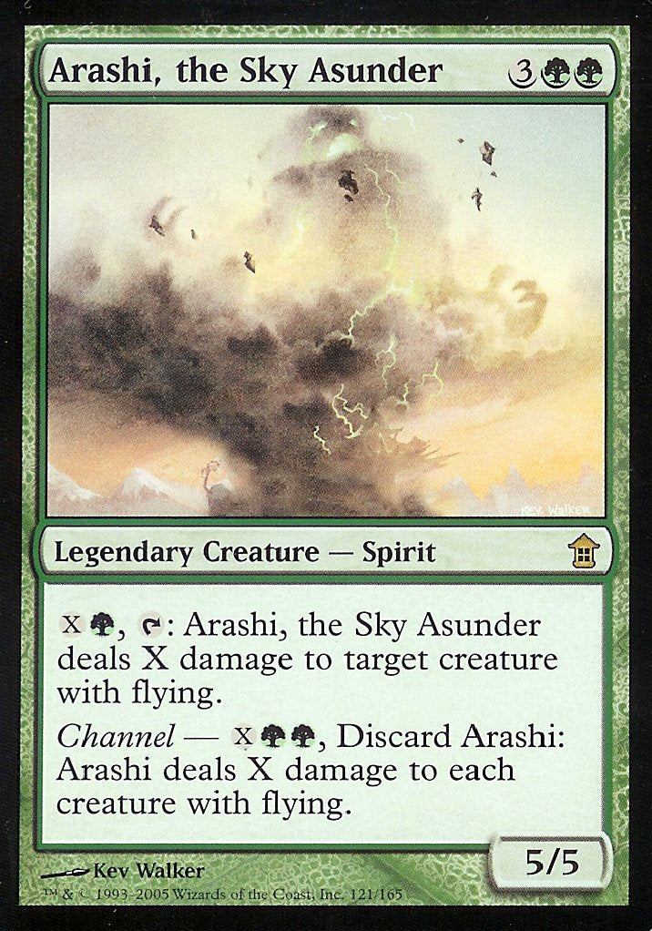 Arashi, the Sky Asunder (Saviors of Kamigawa) Medium Play