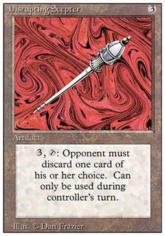 Disrupting Scepter (Revised) Heavy Play