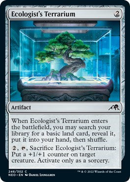 Ecologist's Terrarium (Kamigawa: Neon Dynasty) Light Play Foil