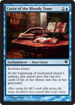 Curse of the Bloody Tome (Innistrad) Medium Play