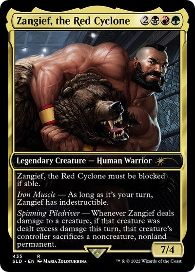 Zangief, the Red Cyclone (Secret Lair) Near Mint Foil