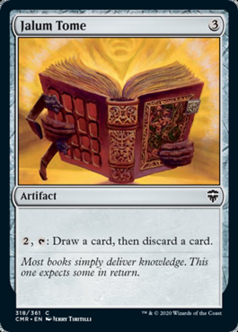 Jalum Tome (Commander Legends) Near Mint Foil