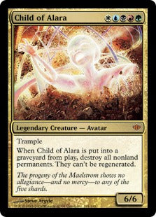 Child of Alara (Conflux) Light Play Foil