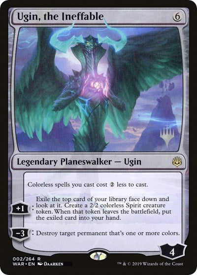 Ugin, the Ineffable (Promo Pack: Throne of Eldraine) Light Play Foil