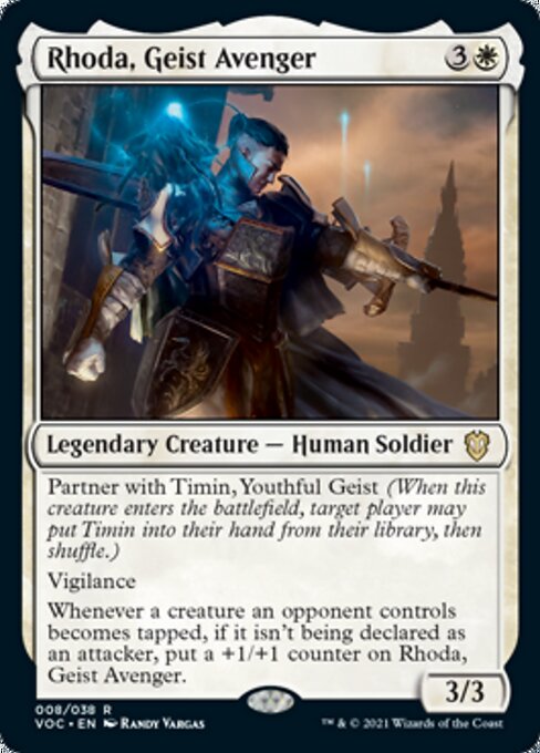 Rhoda, Geist Avenger (Commander 2021 Crimson Vow) Near Mint