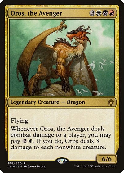 Oros, the Avenger (Commander Anthology) Near Mint