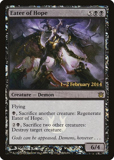 Eater of Hope (Promos: Prerelease Cards) Light Play Foil