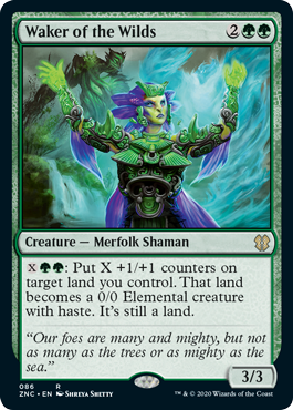 Waker of the Wilds (Commander 2020 Zendikar Rising) Near Mint