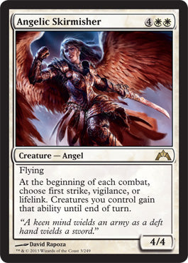 Angelic Skirmisher (Gatecrash) Light Play Foil