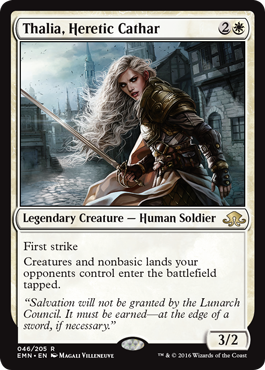 Thalia, Heretic Cathar (Eldritch Moon) Near Mint