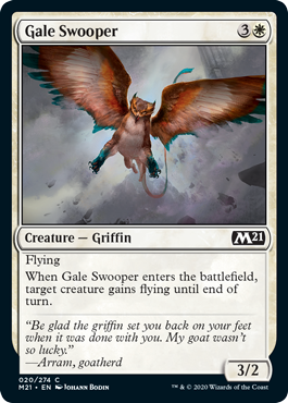 Gale Swooper (Magic 2021 Core Set) Near Mint