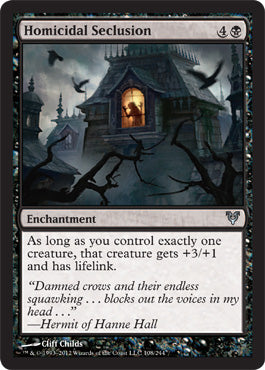 Homicidal Seclusion (Avacyn Restored) Light Play Foil