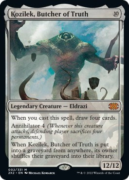 Kozilek, Butcher of Truth (Double Masters 2022) Near Mint