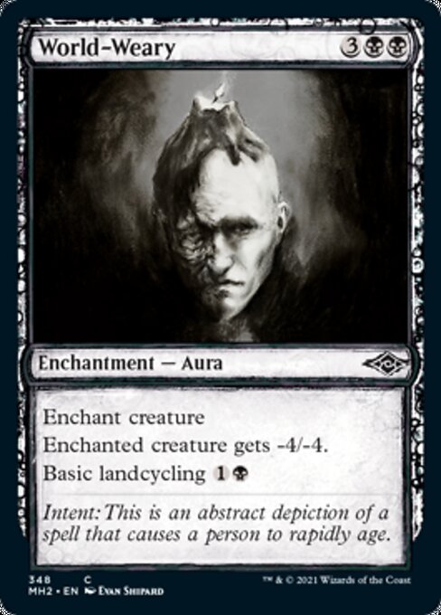 World-Weary (Showcase) (Modern Horizons 2) Near Mint