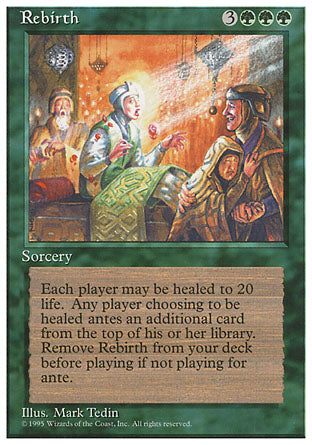 Rebirth (4th Edition) Medium Play