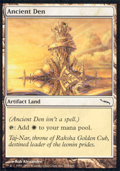 Ancient Den (Mirrodin) Damaged / Poor