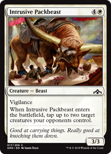 Intrusive Packbeast (Guilds of Ravnica) Near Mint