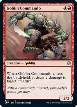Goblin Commando (Jumpstart) Medium Play