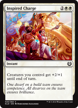 Inspired Charge (Kaladesh) Medium Play