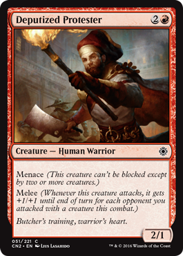 Deputized Protester (Conspiracy: Take the Crown) Near Mint