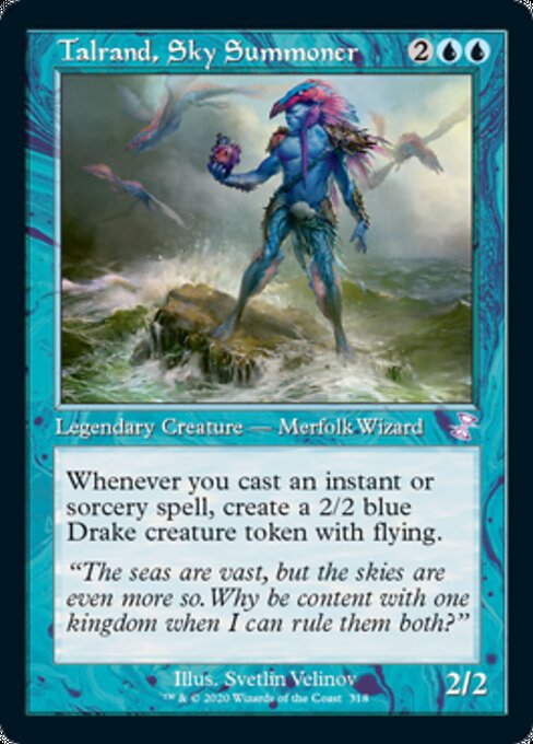 Talrand, Sky Summoner (Time Spiral Remastered) Near Mint Foil