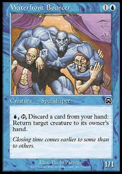Waterfront Bouncer (Mercadian Masques) Medium Play