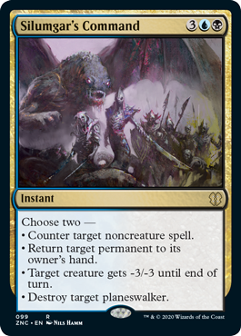 Silumgar's Command (Commander 2020 Zendikar Rising) Near Mint
