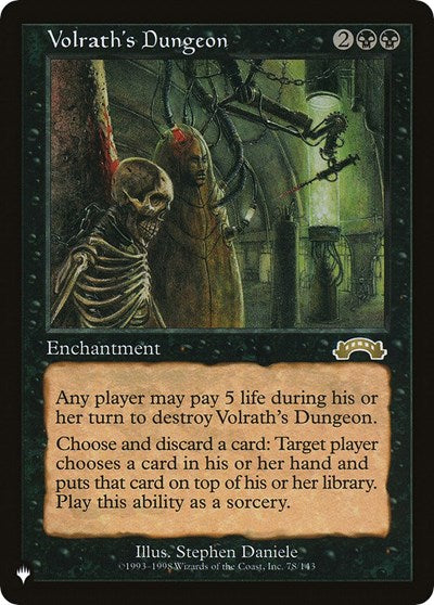 Volrath's Dungeon (The List) Near Mint