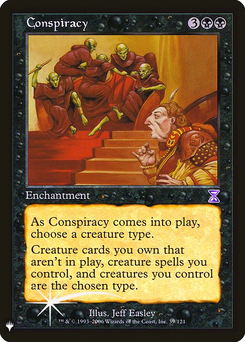 Conspiracy (Mystery Booster Retail Edition Foils) Near Mint Foil