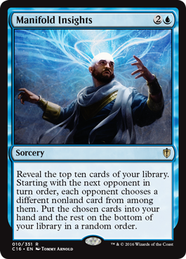 Manifold Insights (Commander 2016 Edition) Near Mint