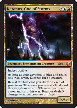 Keranos, God of Storms (Journey into Nyx) Near Mint