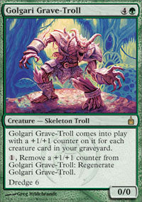 Golgari Grave-Troll (Ravnica) Near Mint