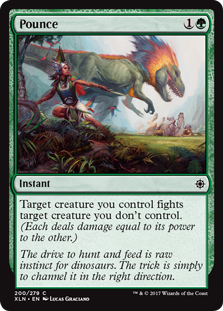 Pounce (Ixalan) Medium Play