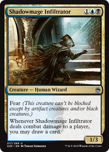 Shadowmage Infiltrator (Masters 25) Near Mint Foil