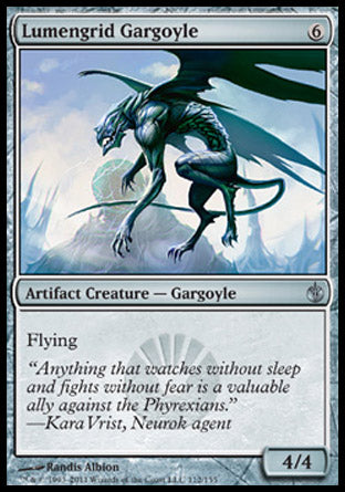 Lumengrid Gargoyle (Mirrodin Besieged) Medium Play