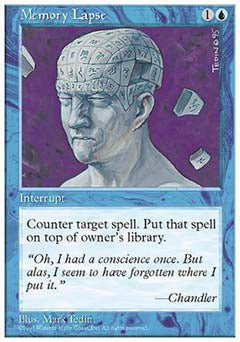 Memory Lapse (5th Edition) Medium Play
