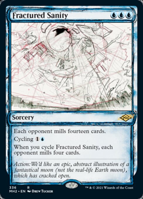 Fractured Sanity (Showcase) (Modern Horizons 2) Near Mint