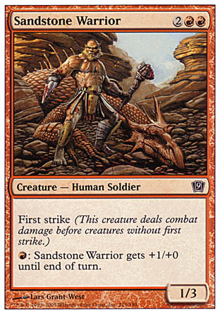 Sandstone Warrior (9th Edition) Medium Play