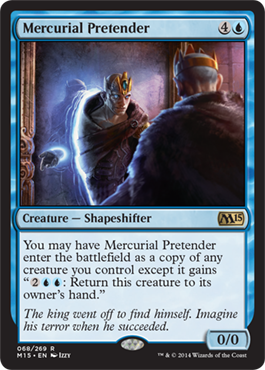 Mercurial Pretender (Magic 2015 Core Set) Medium Play