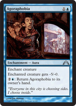 Agoraphobia (Gatecrash) Medium Play Foil