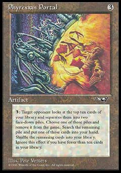 Phyrexian Portal (Alliances) Heavy Play