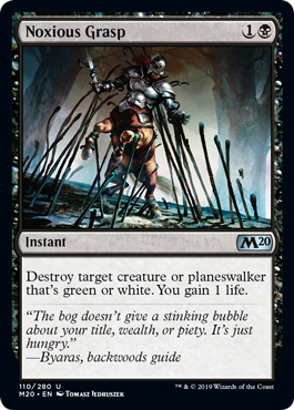 Noxious Grasp (Magic 2020 Core Set) Near Mint