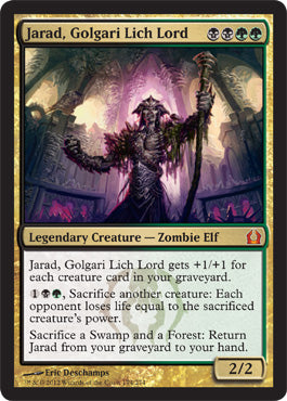 Jarad, Golgari Lich Lord (Return to Ravnica) Near Mint